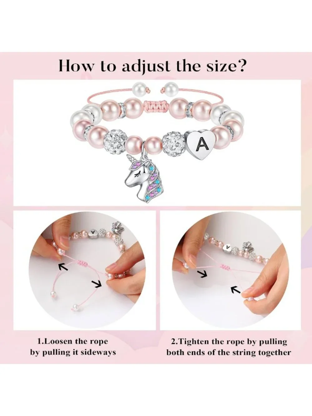 Charming Unicorn Bracelets for Girls - Perfect Gifts for Kids & Birthday Parties